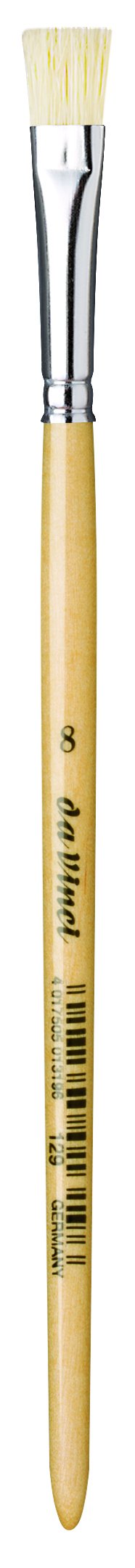 Pennelli Da Vinci Junior borste punta piatta setola sintetica n.8