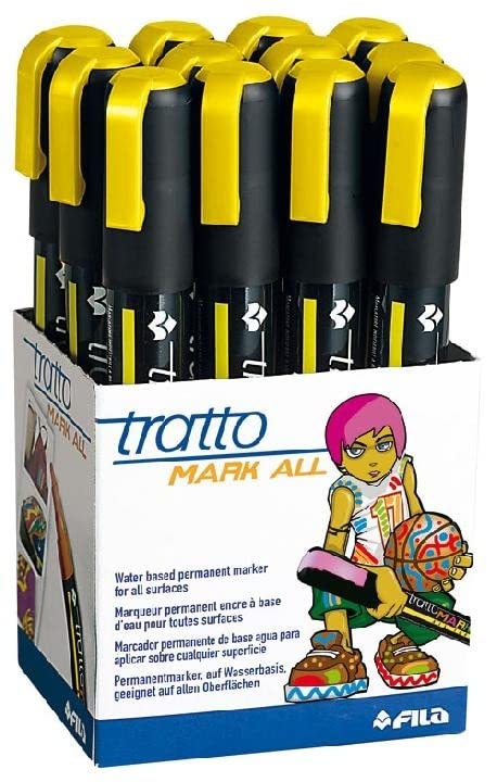 Marker Fila Tratto mark all giallo