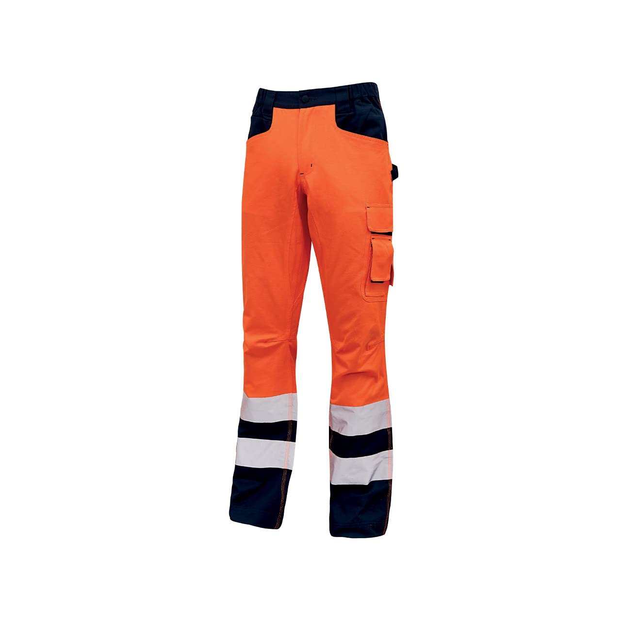 Pantalone alta visibilita light arancione fluo tg.l