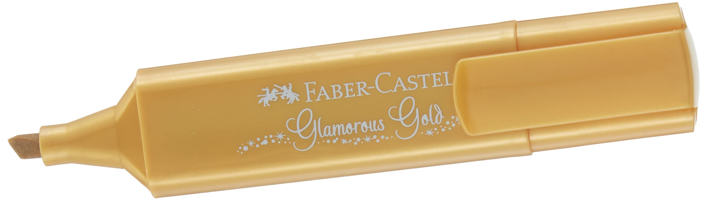 Evidenziatore Textliner 46 tratto 1-2-5 mm Faber-Castell metallic oro -