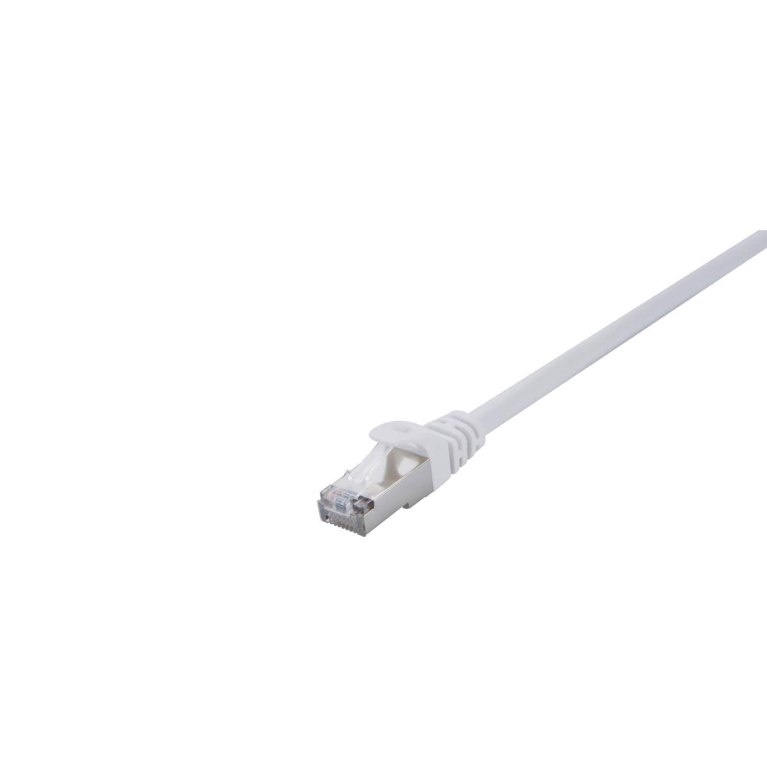 WHITE CAT7 SFTP CABLE2M 10FT