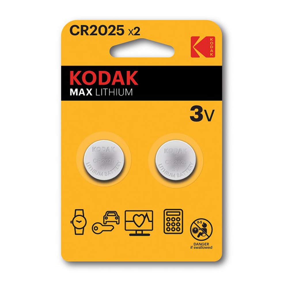 Batterie Kodak Max lithium CR2025 pz.2