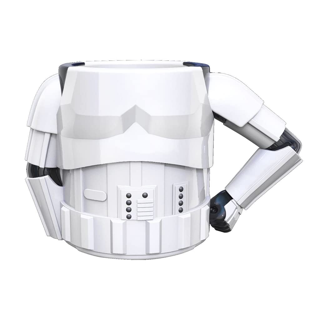 Tazza storm trooper 3d da 390 ml per fan di star wars 5060525890758