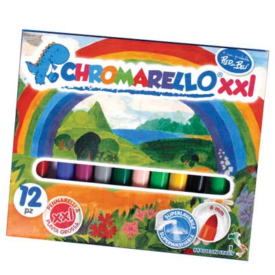 Pennarelli chromarello xxl 12 superlavabile