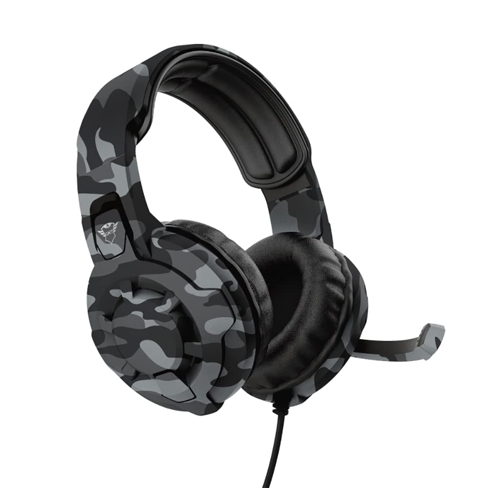 RADIO GAMING HEADSET- BLACK GXT411K RADIUS HEADSET NERO CAMOUFLAGE marchio: TRUST - VENDITA al DETTAGLIO 8713439243604 | initpc.it