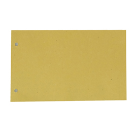 Separatori - cartoncino Manilla 200 gr - 12,5x23 cm - giallo - Cartotecnica del Garda - conf. 200 pezzi