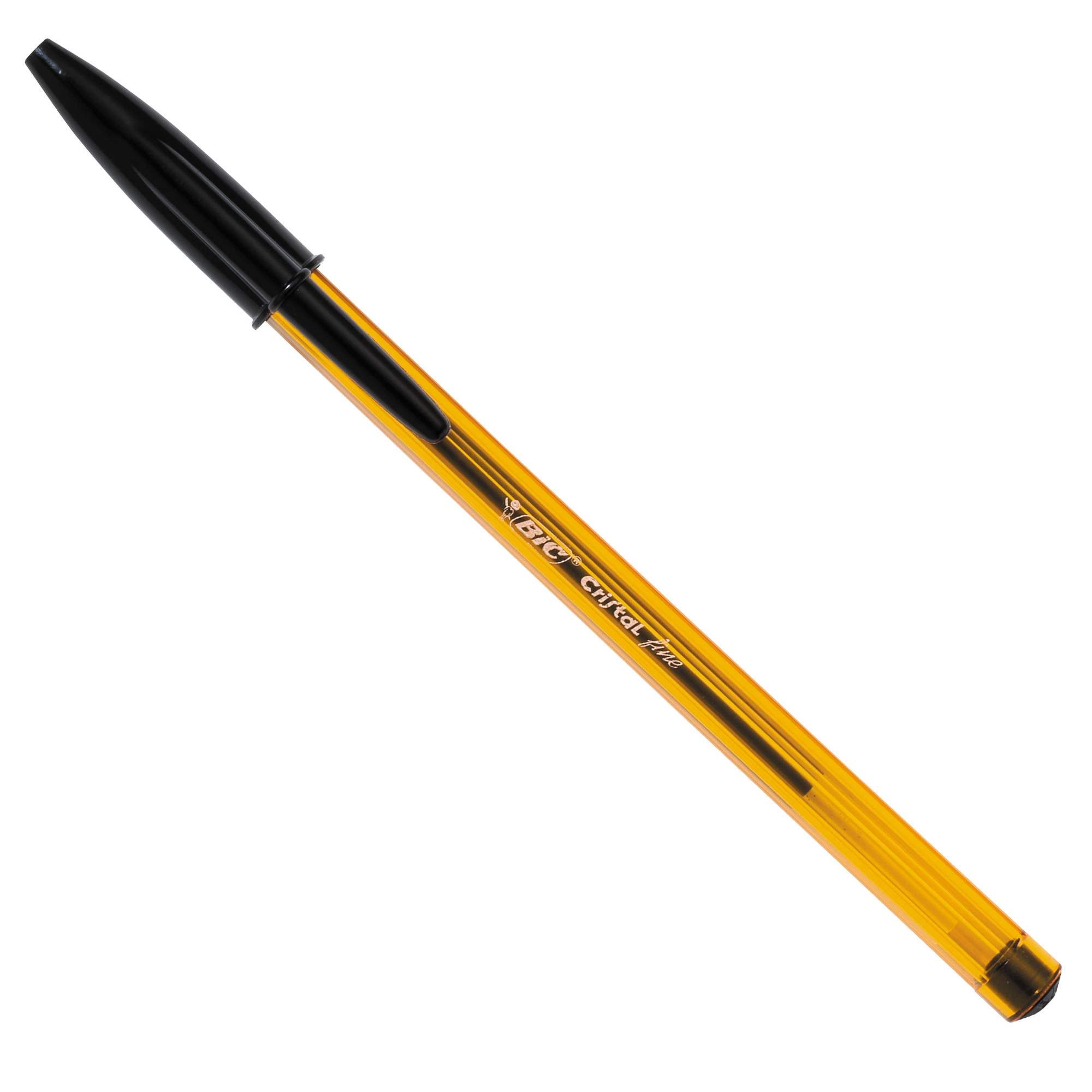 Penna sfera Cristal  - punta fine 0,8 mm - nero - Bic - conf. 50 pezzi
