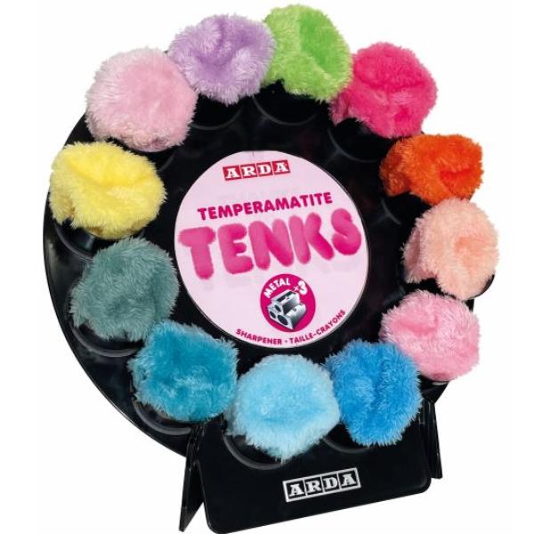 ESP36 Temp. Tenks peluche ass 3fori di Arda, un dispositivo di controllo della temperatura per tenchi, dotato di tre fori per la ventilazione e una manopola per regolare la temperatura. 8003438030733 | initpc.it