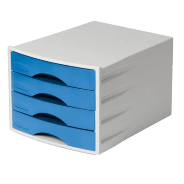 Dettagliata cassettiera in legno ecologico per spazi interni, design classico e funzionale, compatibile con formati standard come l'A4. 4005546730394 | initpc.it