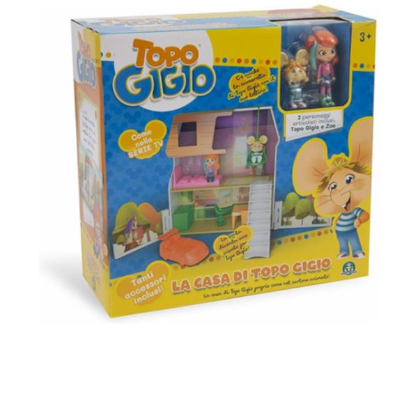 Playset di casa per due personaggi con dettagli architettonici, realizzato da Grandi Giochi, perfetto per giocare e creare storie immaginarie. 8056379106272 | initpc.it