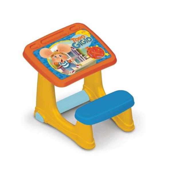 Immagine del Banco Scuola di Topo Gigio, giocattolo per bambini della marca Grandi Giochi 8056379121657 | initpc.it