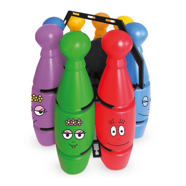 Barbapapa' set birilli, giochi da tavolo di divertimento per bambini e famiglie, prodotto della marca Grandi Giochi. 8056379132486 | initpc.it