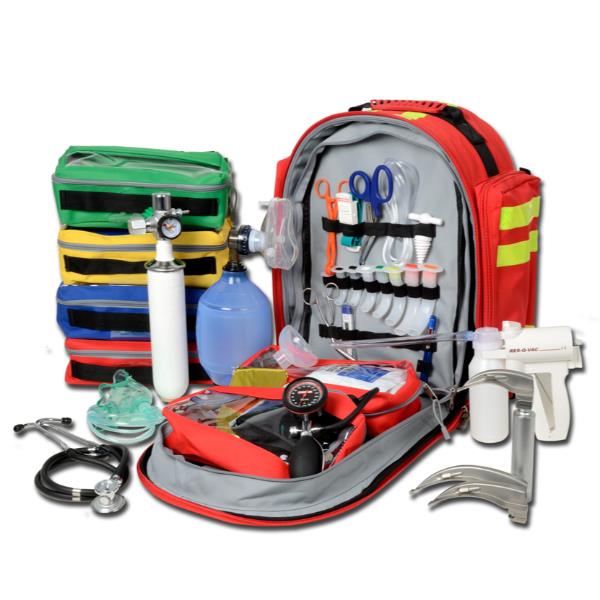 Zaino emergenza completo Gima 8, dotato di tutte le attrezzature necessarie per superare situazioni di emergenza. 8023279341621 | initpc.it