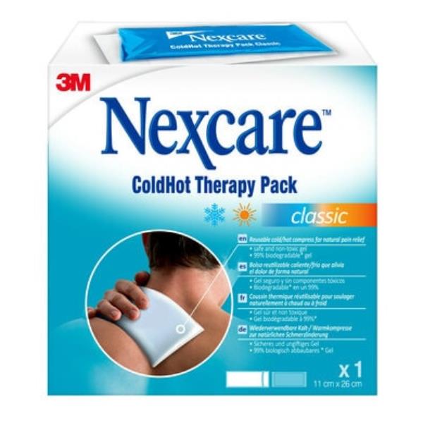 Cuscino termoterapia ColdHotClassic di alta qualità della marca Nexcare, progettato per fornire un comfort e una rilassante esperienza in grado di regolare la temperatura tra 37°C e -20°C. 4054596799530 | initpc.it