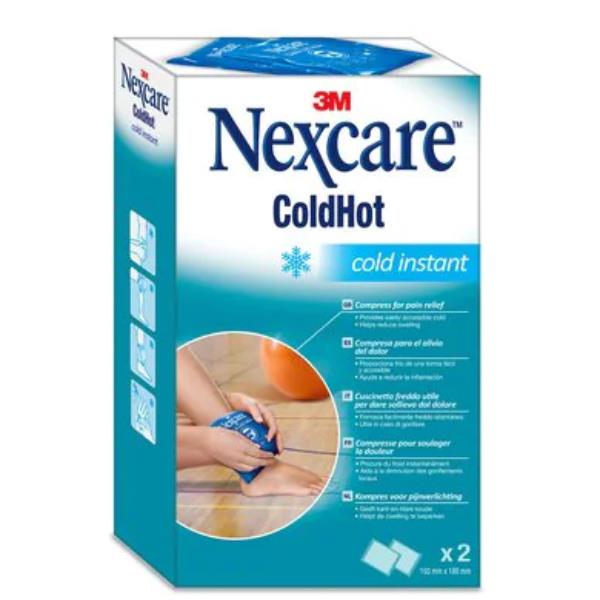 Alt testata immagine: Ghiaccio istantaneo Nexcare N1574D, Pz. 2, con contenitore termotermostato per applicazioni a freddo caldo, marchio 3M. 4046719473335 | initpc.it