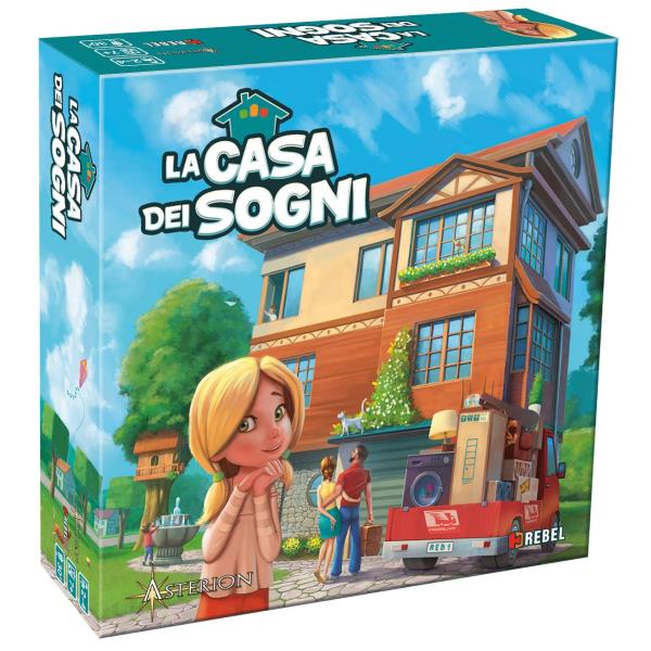 LA CASA DEI SOGNI, un gioco di strategia e abilità, parte della linea Asmodee, in cui i giocatori devono lavorare insieme per realizzare il loro sogno. 5902650610019 | initpc.it