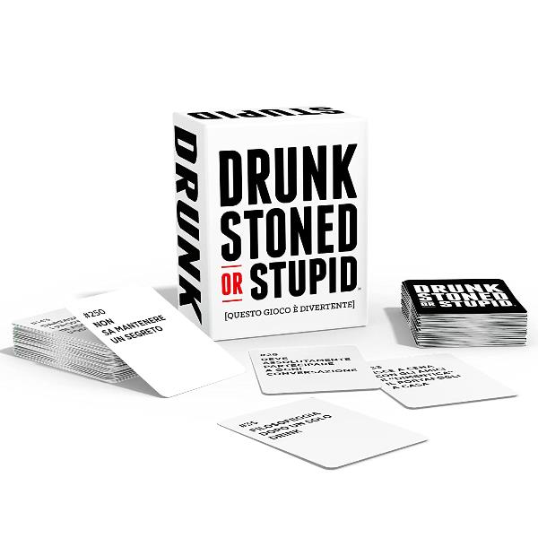 Carta da gioco di fumetti della serie Drunk, Stoned or Stupid - Brand: Asmodee 5407007460069 | initpc.it