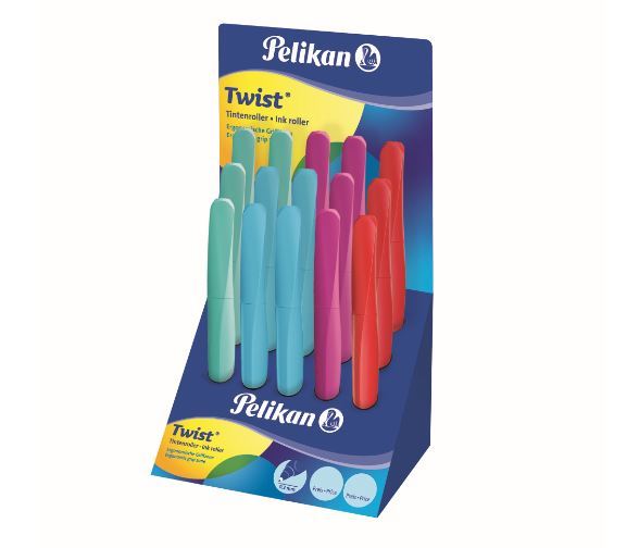 Immagine del prodotto CF15EXPO SFEROGRAFICA TWIST ASSORT della marca Pelikan, una sferografica da disegno con funzione twist per permettere l'utilizzo rapido e preciso di diversi tipi di inchiostro. 4012700600301 | initpc.it