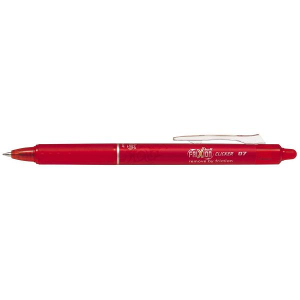 CF12SFERA Frixion Clicker in rosso, brand Pilot, clicker per scrivere e cancellare facilmente su carta Frixion. 4902505417573 | initpc.it