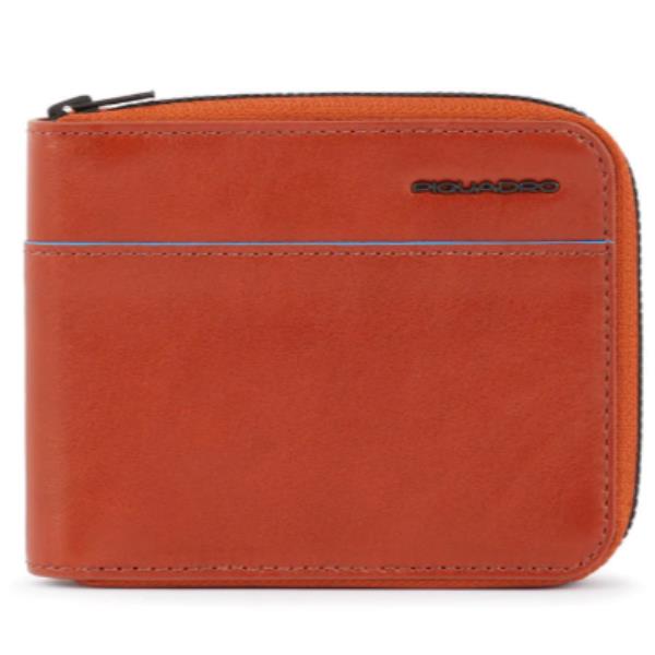 Portafoglio in cuoio di alta qualità della marca Piquadro, modello B2V. 8024671599832 | initpc.it