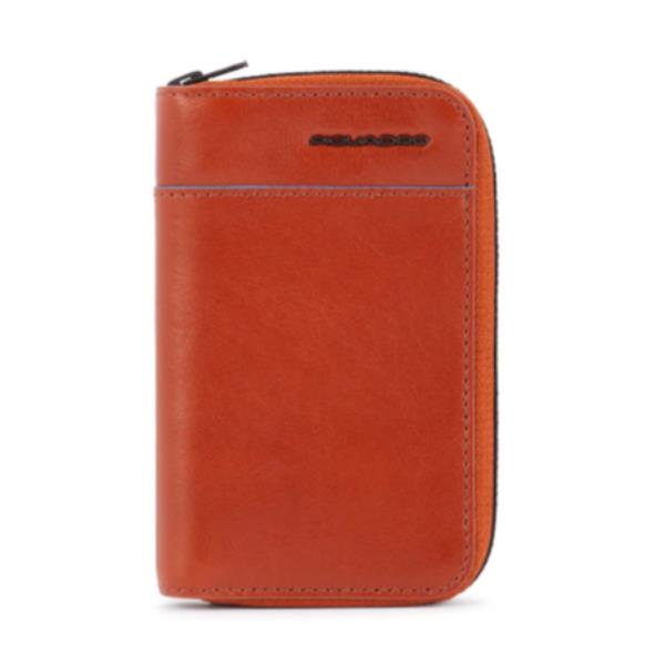 Portafoglio Piquadro B2V in cuoio, modello B2V, marchio Piquadro. 8024671600040 | initpc.it