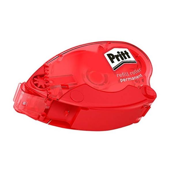 Pritt Rollerroller a colla permanente per stampare e attaccare facilmente i propri lavori di scuola o hobby. Misura 8,4 mm x 16 m in colore bianco. 5410091323974 | initpc.it