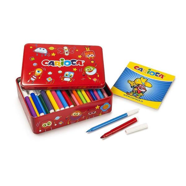 Kit di colorazione per acquerelli Carioca, contiene gli strumenti e i materiali necessari per creare opere d'arte uniche. 8003511427368 | initpc.it