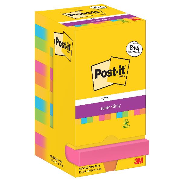 CF8+4 SUPERSTICKY 76X76 CARNIVAL