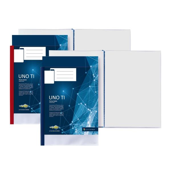 Prodotti per la gestione documentale, set di buste A4 personalizzabili in polipropilene con unica rotazione. 8004972007007 | initpc.it