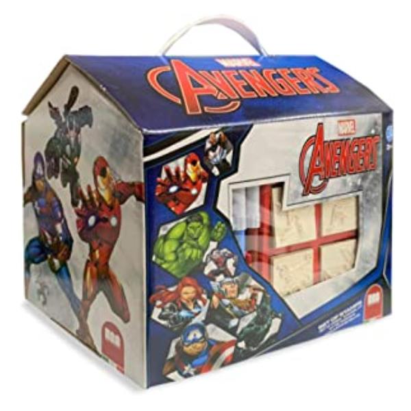 Casette in legno del marchio Multiprint, rappresentanti i personaggi degli Avengers, ideali per decorare e organizzare lo spazio. Materiale di alta qualità. 8009233098732 | initpc.it