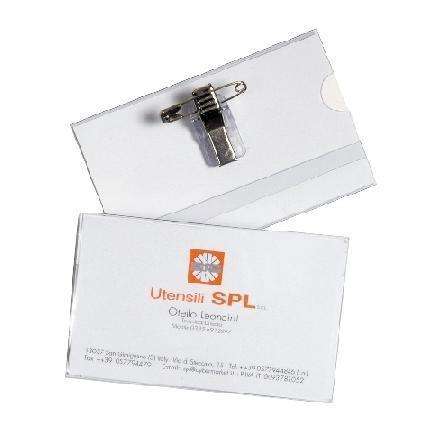 Porta nomi in taschino di alta qualità della marca Viva, dimensione 92x58mm. 6923658961742 | initpc.it