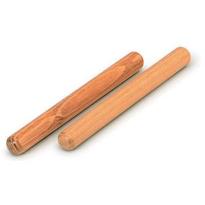 Clave in legno piccole in coppia