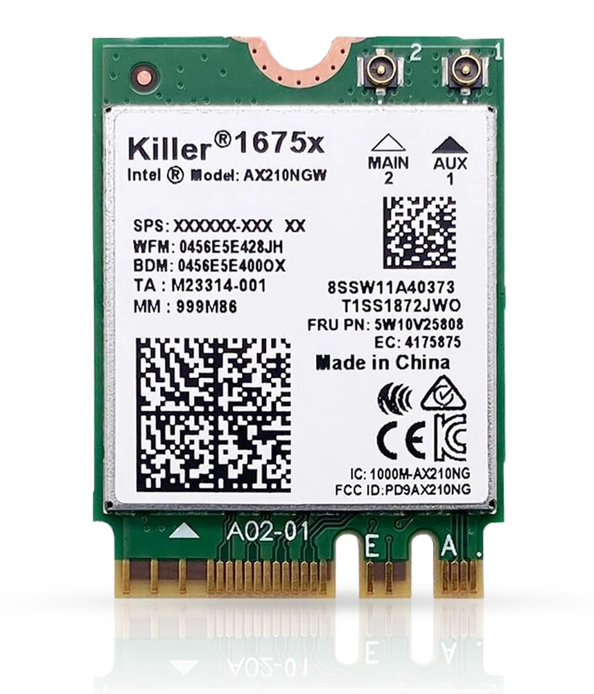 KILLER WI-FI 6E AX1675 PCI CARD