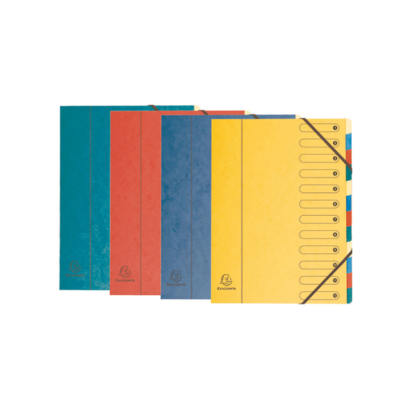 Classificatore numerico exacompta nature future con 12 scomparti 3130632052126