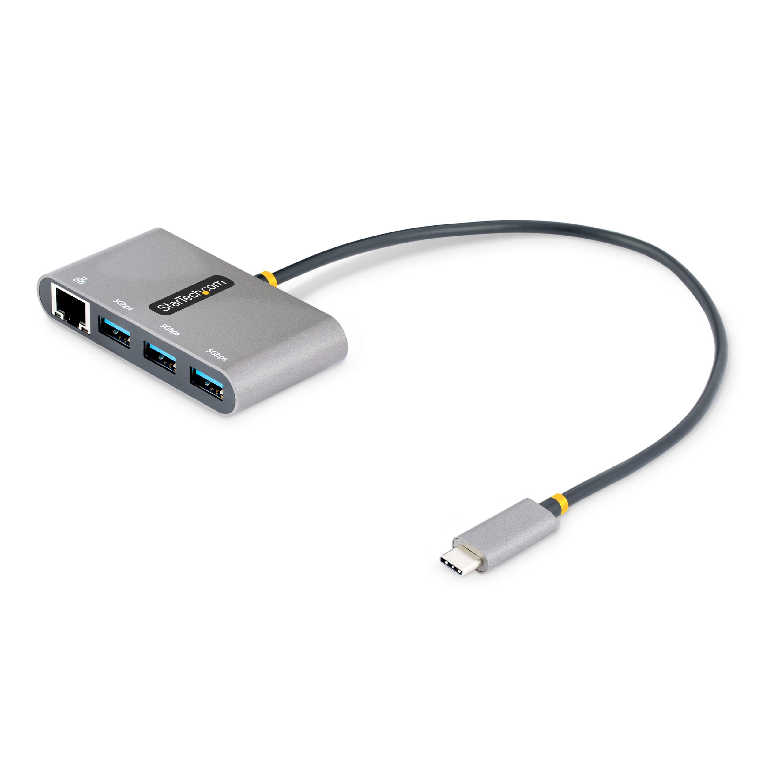 HUB USB-C CON ETHERNET 3 PORTE