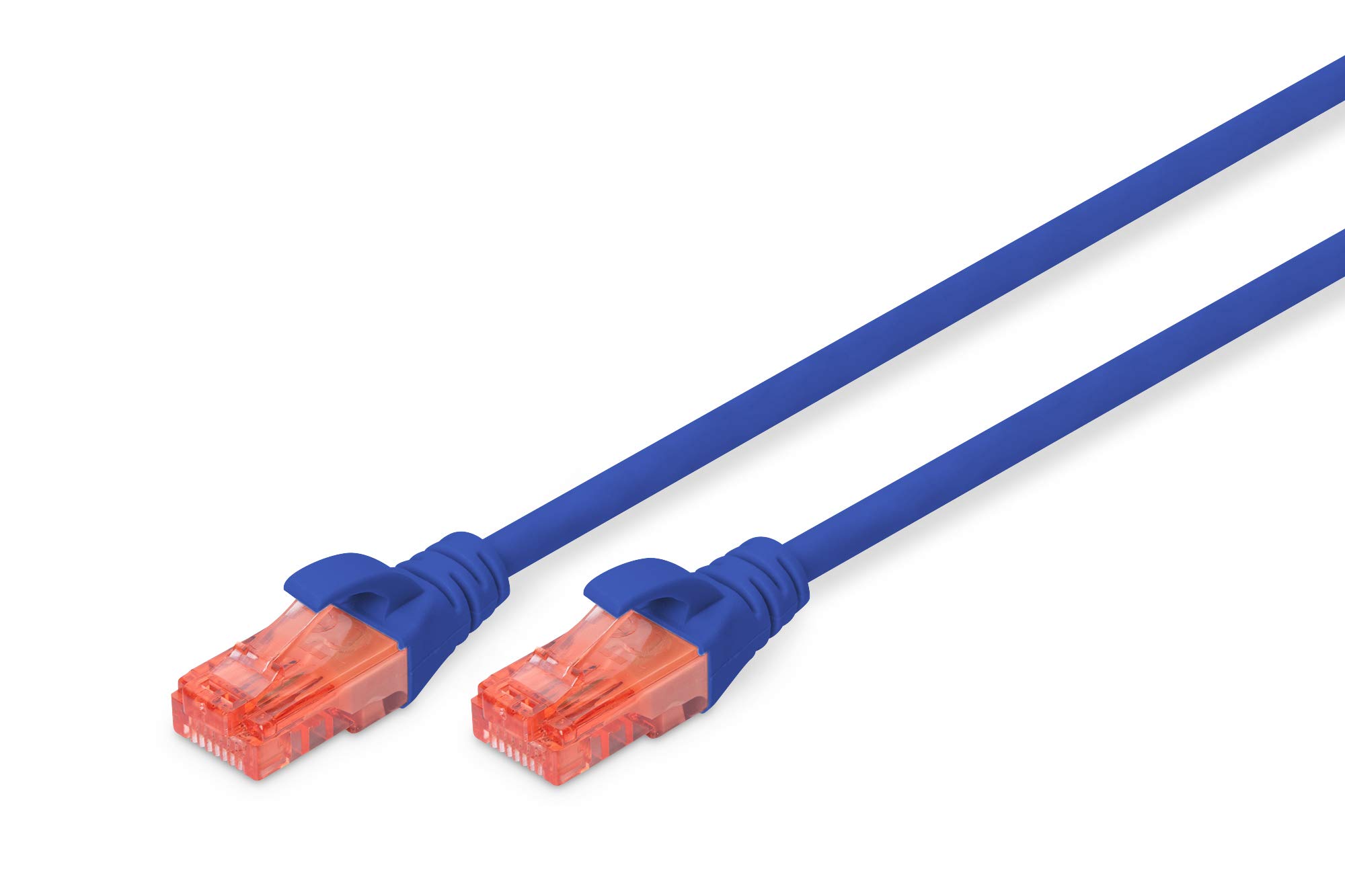 Cavo rete utp cat 6 non schermato mt 1 blu