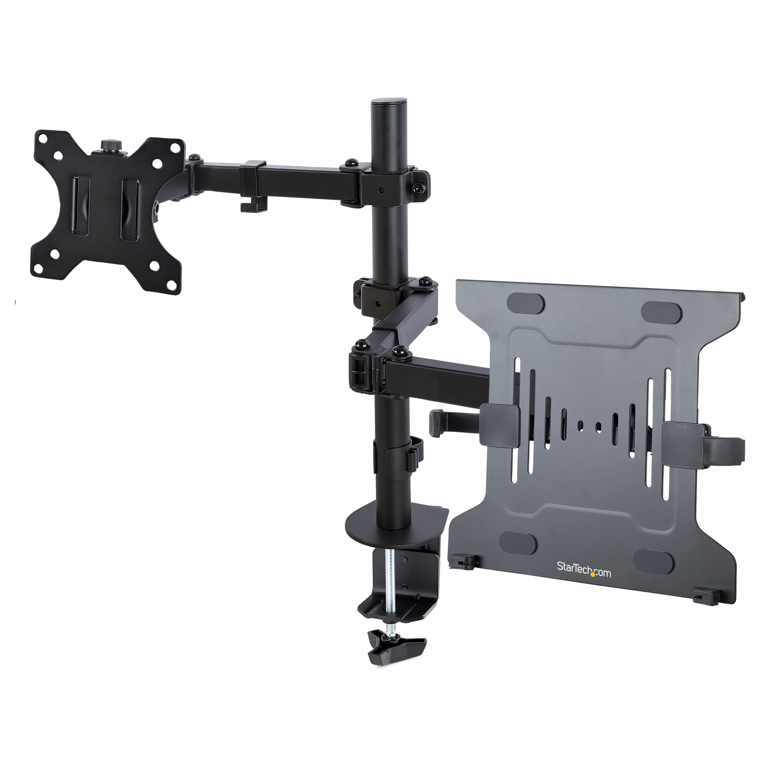 Braccio monitor regolabile con ripiano per laptop fino a 32 pollici. 0065030895224
