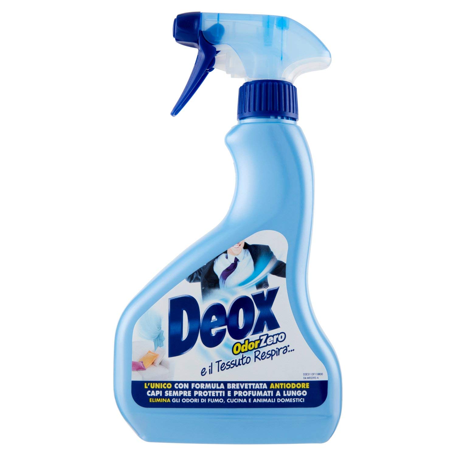 Deox deodorante spray odorzero ml.500
