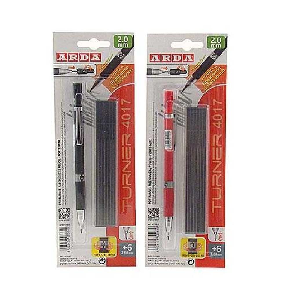 Bl. 1 portamine turner Arda 2mm con tubetto 6 mine 2mm