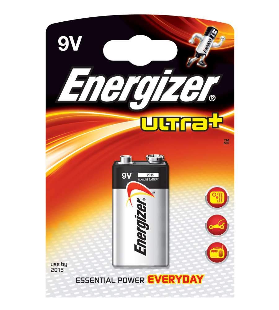 Batteria energizer max 9 volt alcalina lunga durata 7638900426663