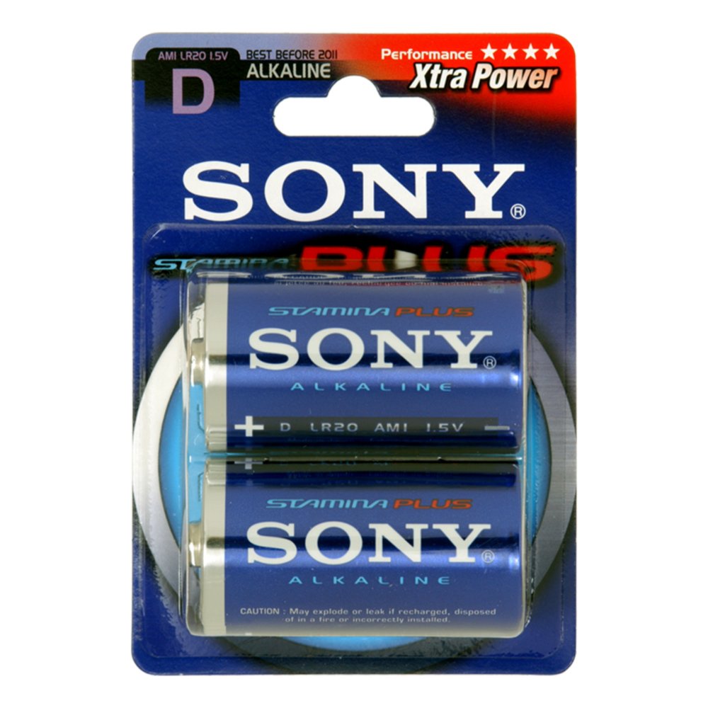 Batteria Sony torcia alcaLina
