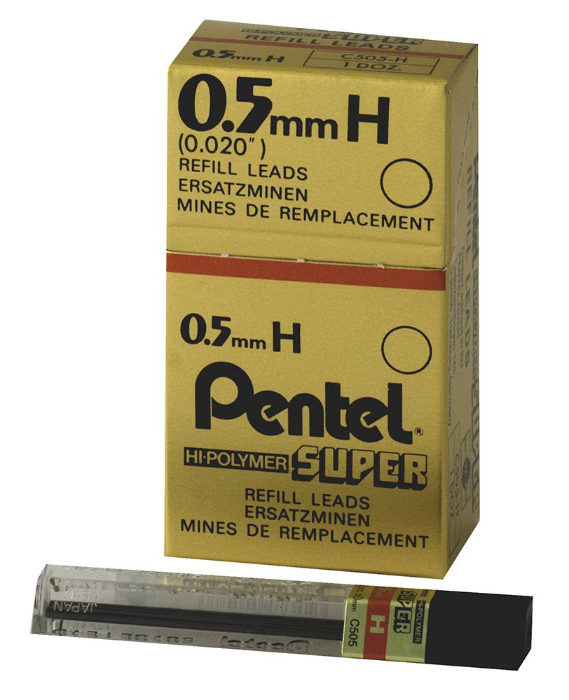 Mine Pentel Super hi-polymer 0,5 h