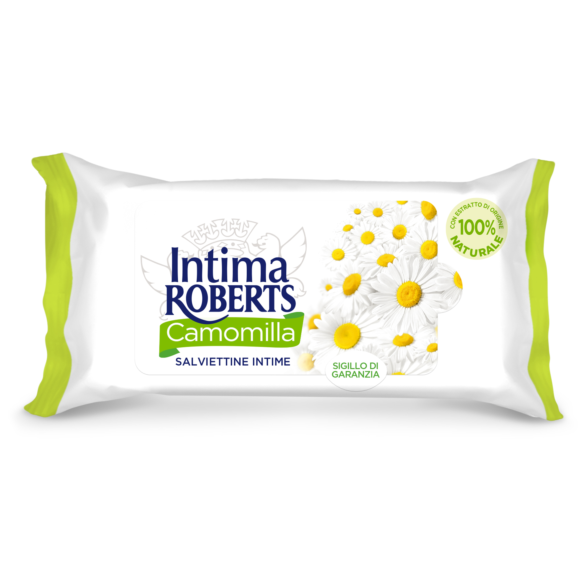 Salviette intime neutre con camomilla per igiene personale - 12 pezzi 18002410004998