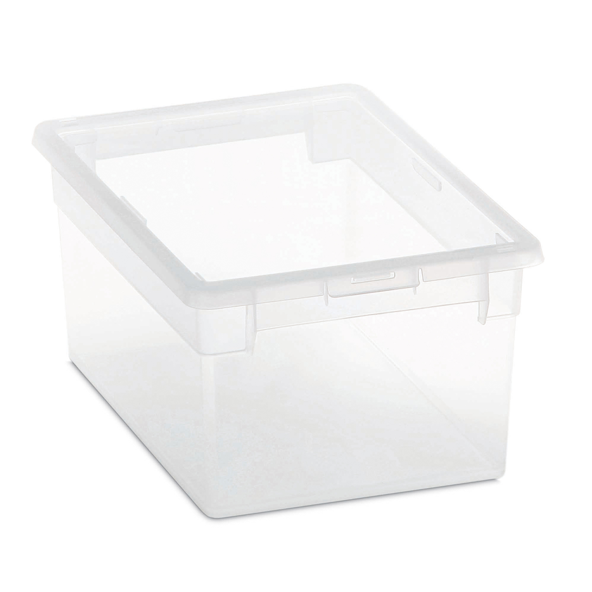 Contenitore multiuso Light Box M/2 - 19,5x28x13,2 cm - 6 L - plastica -  trasparente - Terry