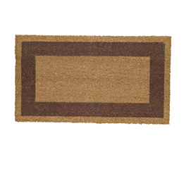 Zerbino cocco naturale marrone 60x100cm vinile 8000771991707