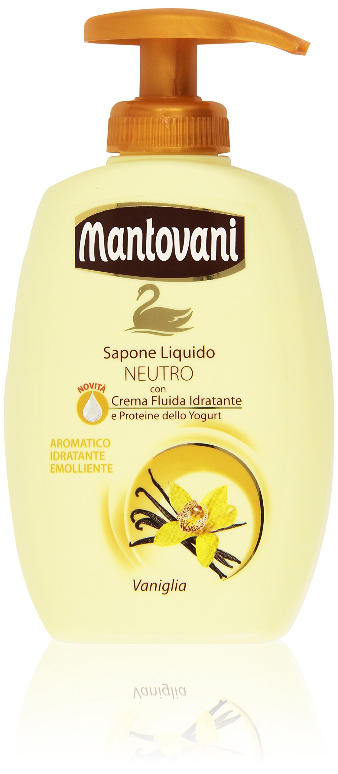 Mantovani sapone liquido con erogatore vaniglia ml.300