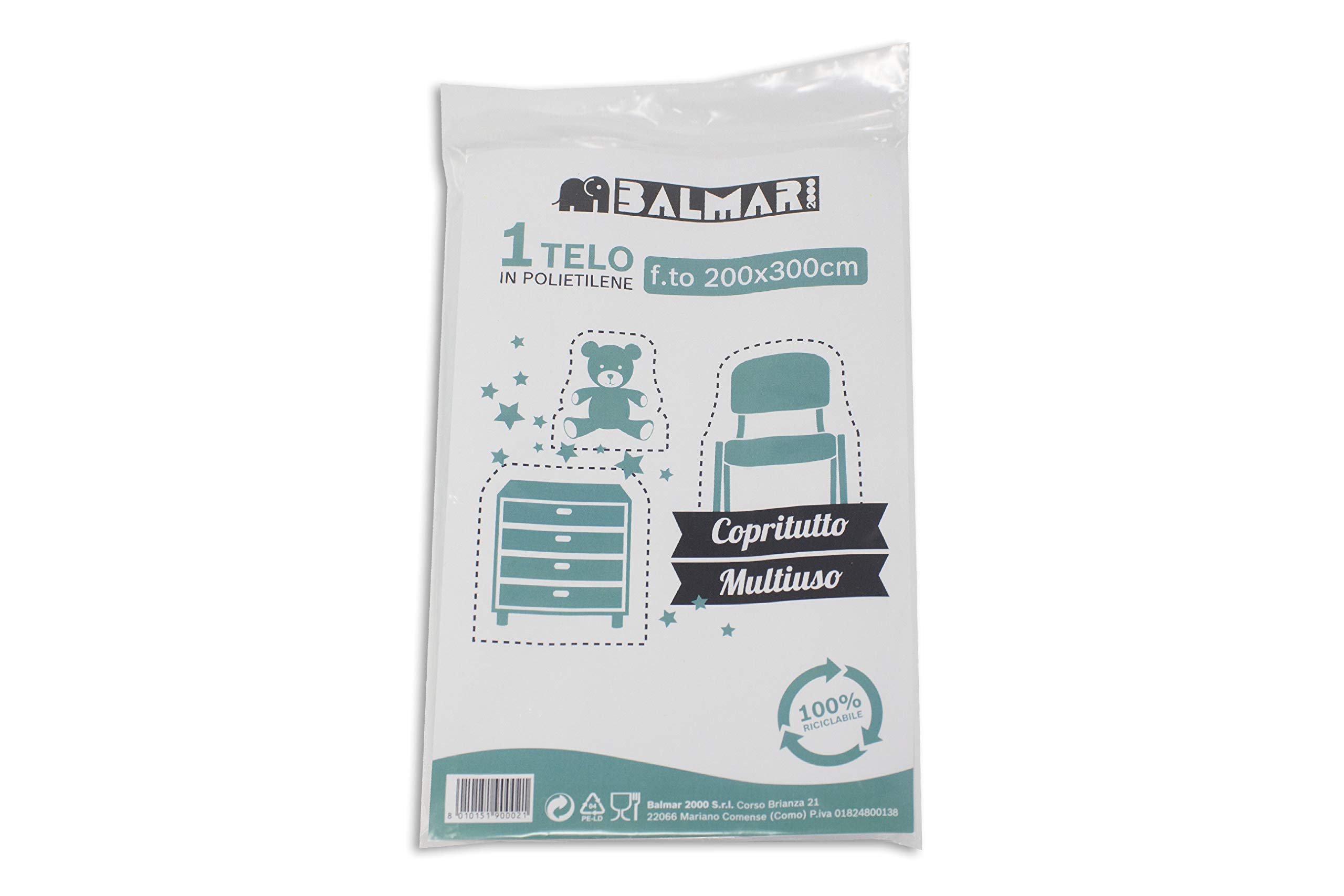 Telo polietilene 200x300