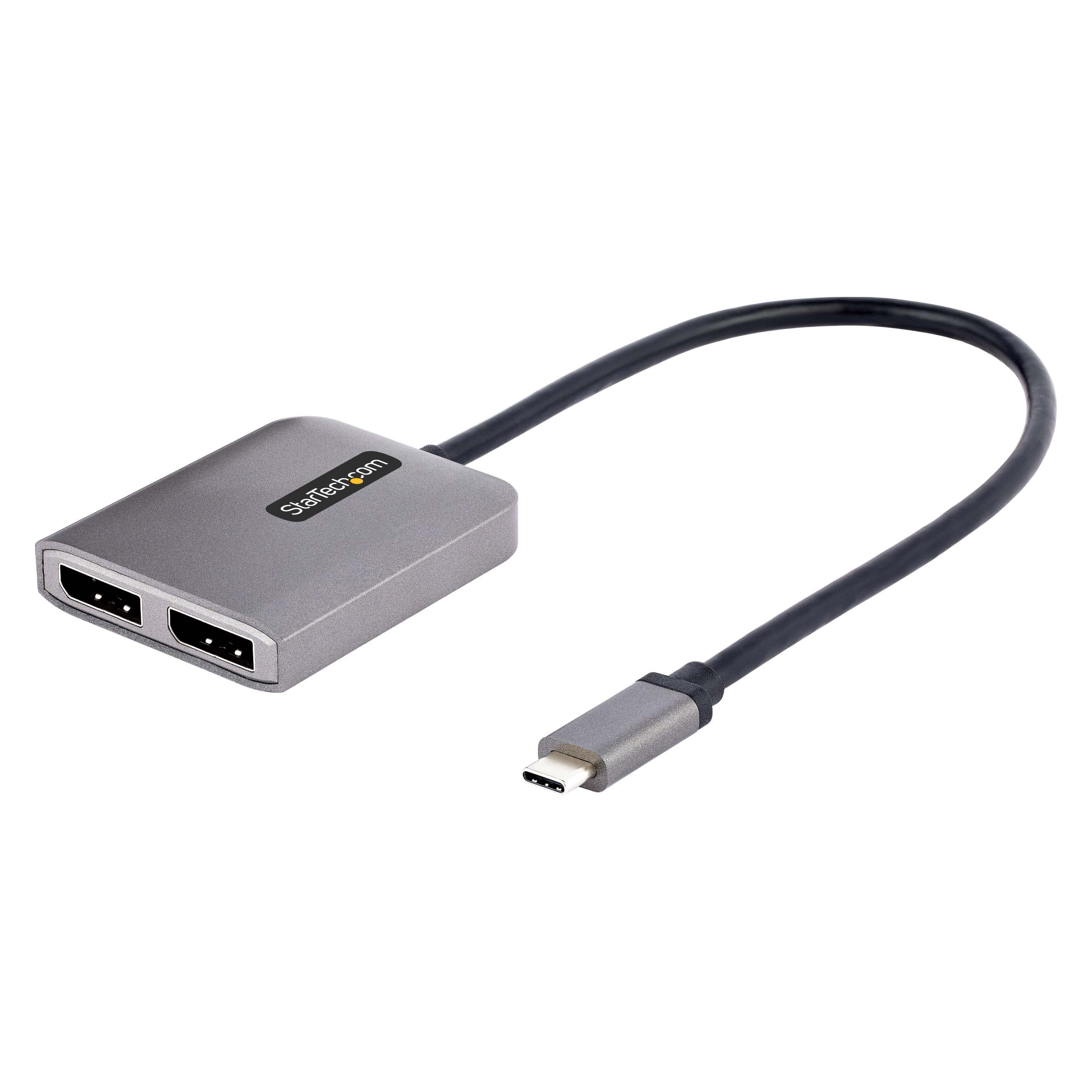 Adattatore usb-c a displayport doppia porta 4k alta risoluzione 0065030884372