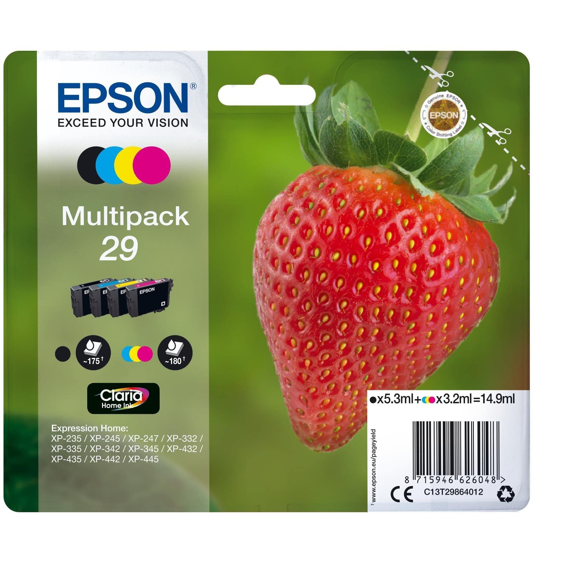 Multipack Epson t2986 4 colori n.29