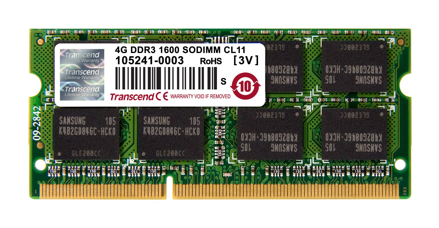 4GB DDR3 1600MHZ 1.5V